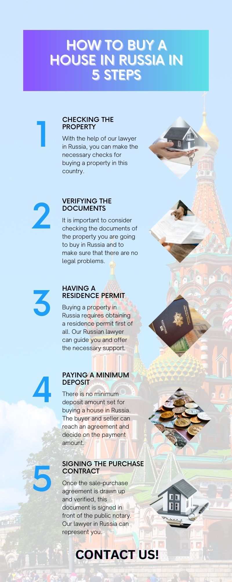 How to buy a house in Russia in 5 steps